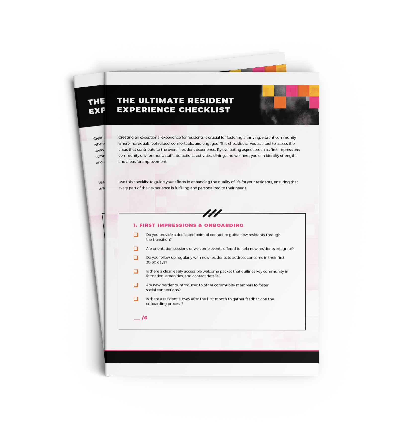 Ultimate Resident Experience Checklist | Citizen